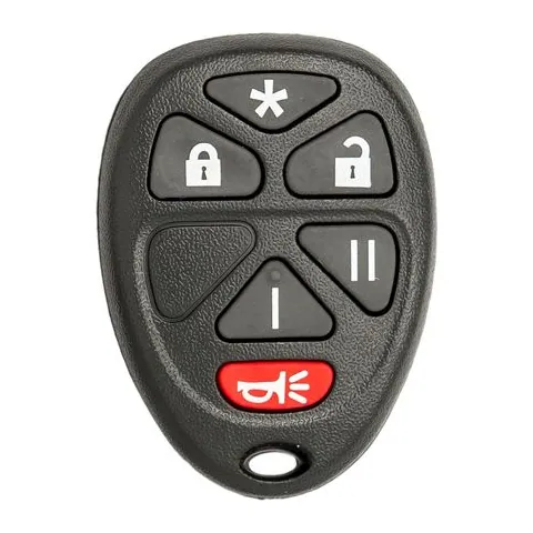 2011 Cadillac DTS 6/7-button Remote, FCC ID KOBGT04A