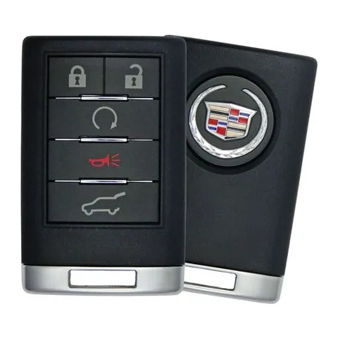 2011 Cadillac DTS 4/5-button Remote, FCC ID OUC6000066