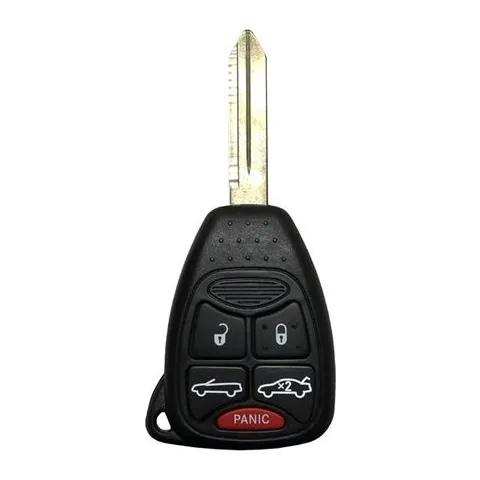 2011 Dodge Challenger 3-button Remote Head Key, FCC ID KOBDT04A
