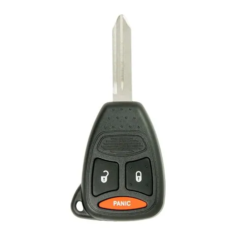 2011 Ram 2500 3-button Remote Head Key, FCC ID KOBDT04A
