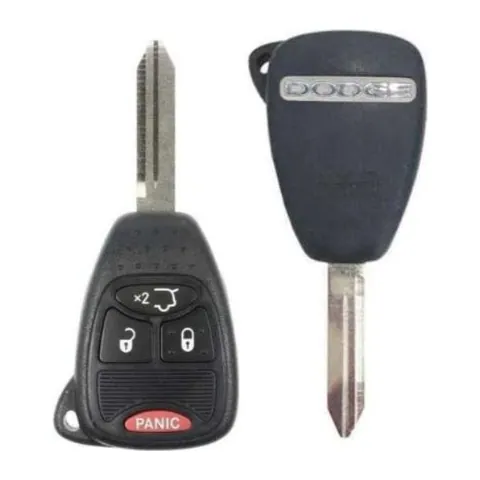 2004 Dodge Durango 3-button Remote Head Key, FCC ID OHT692715AA