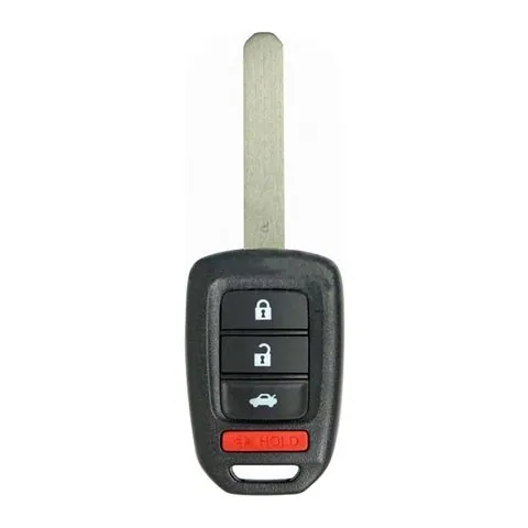 2016 Honda Accord 4-button Remote Head Key, FCC ID MLBHLIK6-1TA