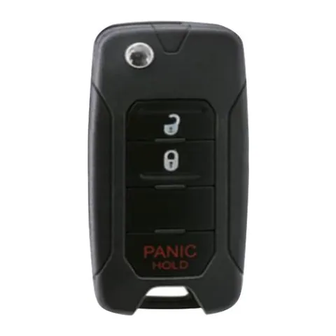 2016–2018 Jeep Renegade 3/4-button Remote Head Key, FCC ID 2ADFTFI5AM433TX
