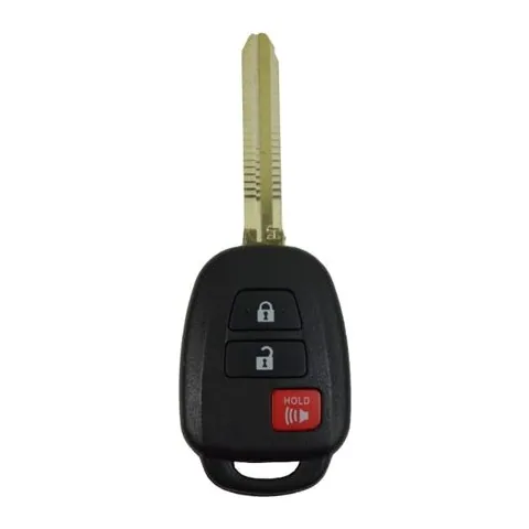 2013 Scion XB 3/4-button Remote Head Key, FCC ID HYQ12BDP