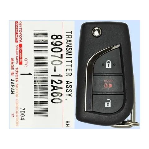 2013 Scion XB 3-button Remote Head Key, FCC ID HYQ12BEA