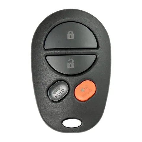 2012 Toyota Highlander 3/4/5-button Remote, FCC ID GQ43VT20T