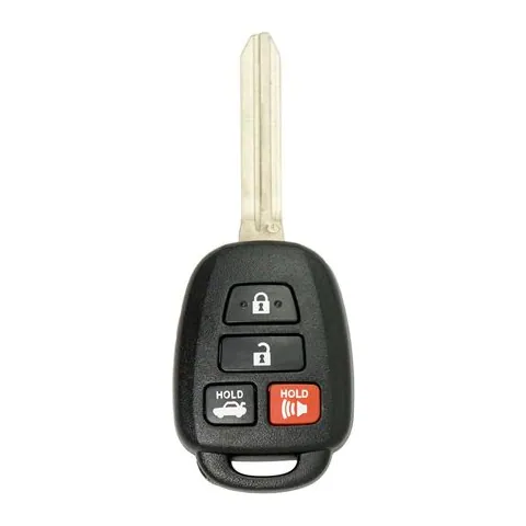 2016 Toyota Corolla 4-button Remote Head Key, FCC ID HYQ12BDM