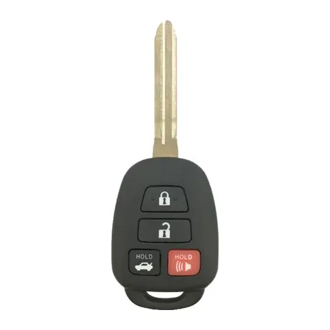 2016 Toyota Corolla 4-button Remote Head Key, FCC ID HYQ12BDP